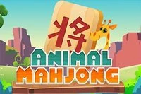 Mahjong Solitaire med dyr