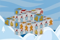 Play a Xmas Mahjong Game in 3 Dimensions