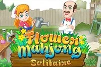 Spil 100 forskellige layouts i Flower Mahjong Solitaire