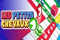 Spil Les Petits Chevaux med 1, 2, 3 eller 4 spillere