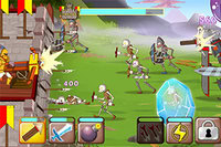 Kæmp for dine folk og forsvar dit slot i Lord Of The Knights