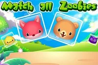 Gør alle Zoobies ens med færrest mulige træk