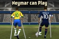 Neymar blev lidt skadet, men vil stadig spille!