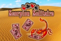 Spil Scorpion Solitaire i 3 sværhedsgrader