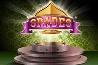 Klassisk 4-spillers Spades kortspil med 3 computer-modstandere