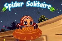 Edderkop Solitaire er et sjovt kortspil