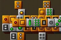Spil et SteamPunk Mahjong-spil