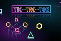 Spil klassisk Tic Tac Toe i 3 runder