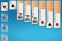 I Yukon Solitaire skal du bygge de fire fundamenter