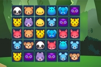 Sjovt Zoobies Mahjong Connect-spil
