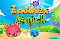 Klassisk Match 3 spil med Zoobies